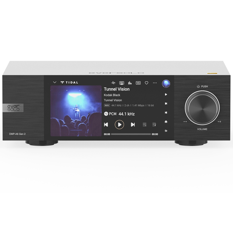 Music server Eversolo DMP A6 Gen 2, Pre Amp, DAC ES9038Q2M, Network Streamer, Bluetooth, 4GB DDR4 kết hợp 32GB eMMC