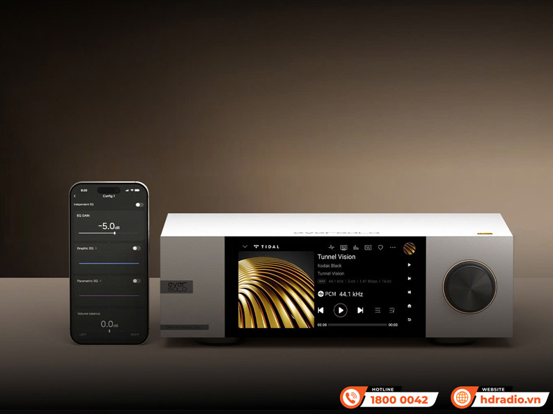 Điều khiển Eversolo DMP-A6 Master Edition Gen 2