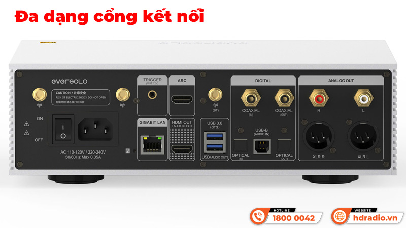 Kết nối Eversolo DMP-A6 Master Edition Gen 2