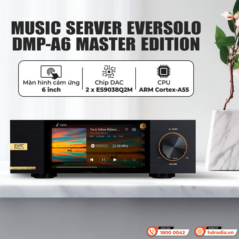 Tính năng của Music server Eversolo DMP-A6 Master Edition