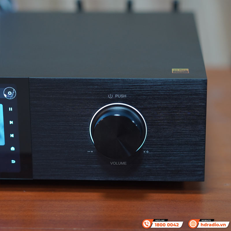 Music server Eversolo DMP-A8, Pre Amp, DAC AK4499EX và AK4191EQ, Network streamer, Bluetooth, 4GDDR4 kết hợp 64GeMMC-16