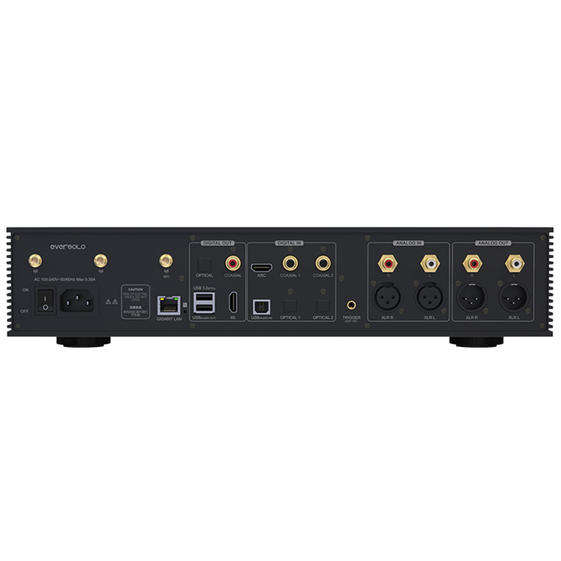 Music server Eversolo DMP-A8, Pre Amp, DAC AK4499EX và AK4191EQ, Network streamer, Bluetooth, 4GDDR4 kết hợp 64GeMMC-4