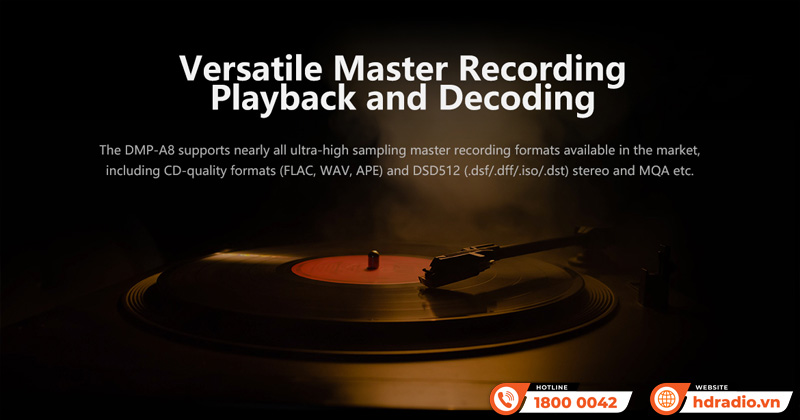 Music server + Network Player + DAC Eversolo DMP-A8