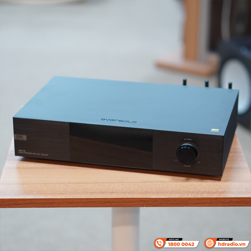 Music server Eversolo DMP-A8, Pre Amp, DAC AK4499EX và AK4191EQ, Network streamer, Bluetooth, 4GDDR4 kết hợp 64GeMMC-6