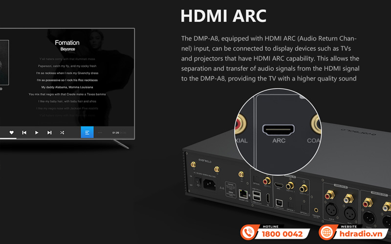 Music server + Network Player + DAC Eversolo DMP-A8