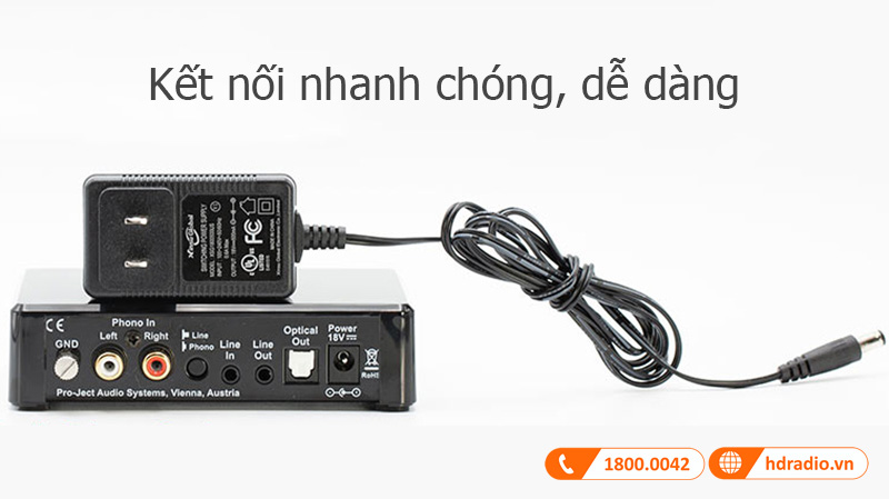 Ket noi Pro-ject Optical Box E Phono