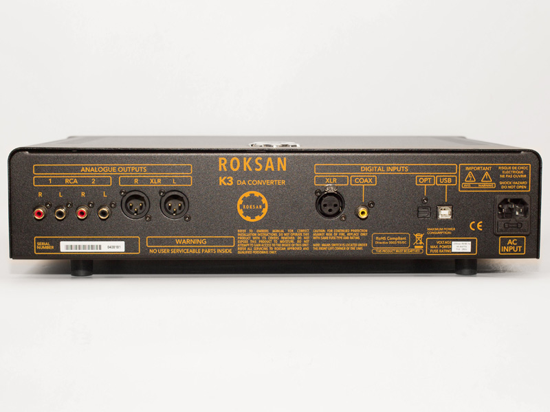 Kết nối dễ dàng với DAC Roksan K3 DAC