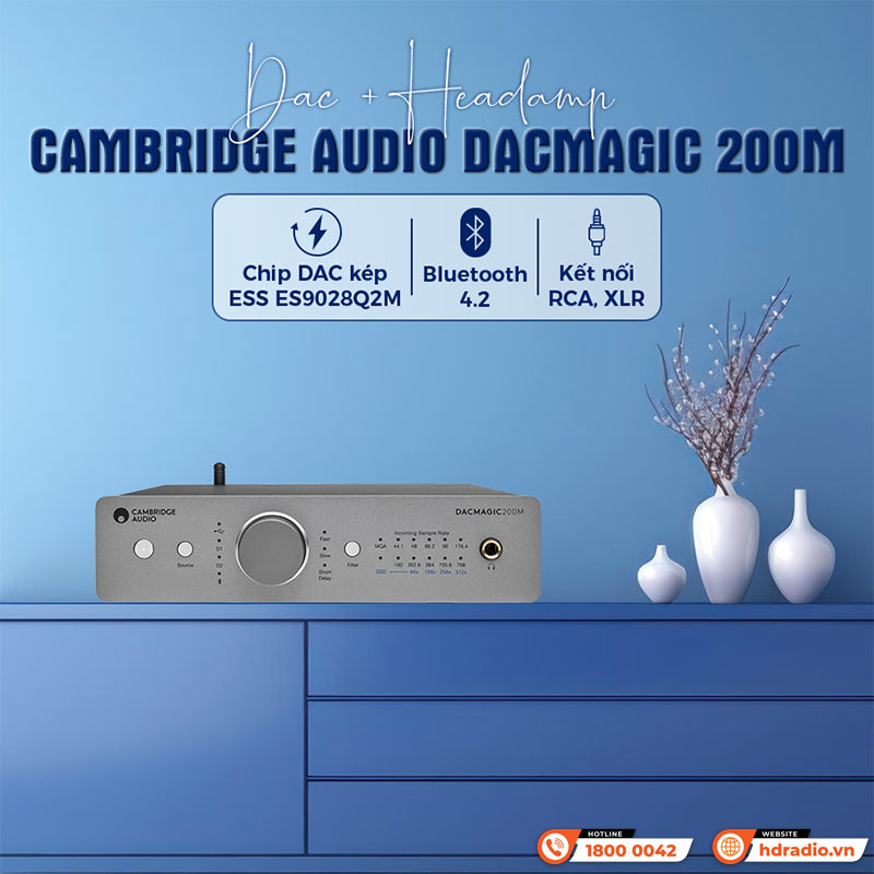 DAC Cambridge Audio DacMagic 200M, Chip ESS ES9028Q2M, Bluetooth, USB-17