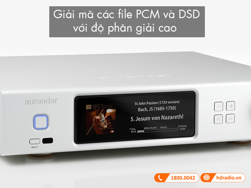 Cong nghe Aurender A15