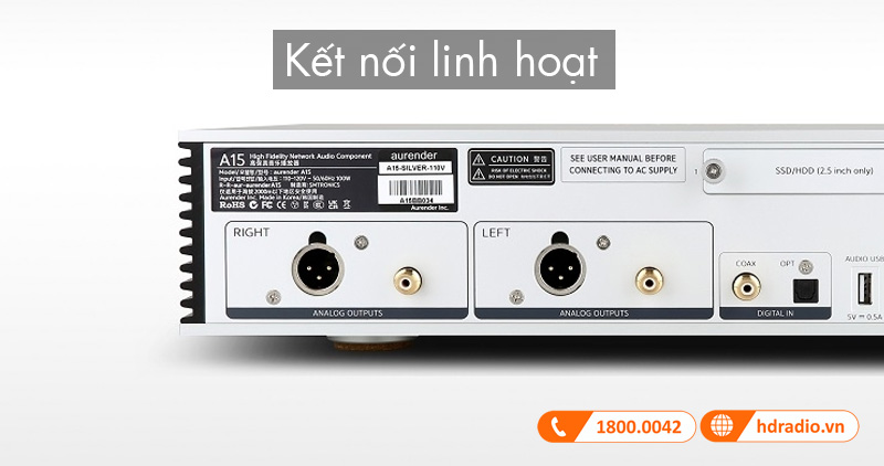 Ket noi  Aurender A15