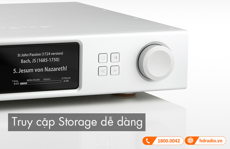 Kha nang quan ly Aurender A15