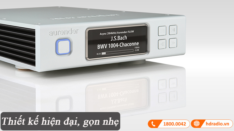 thiet ke music server aurender n150