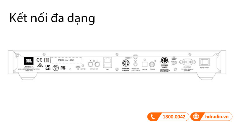 Kết nối Music Server JBL MP350 Classic