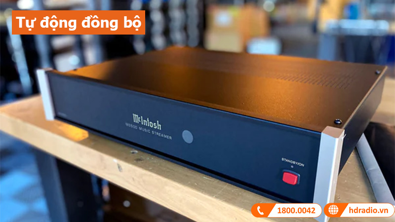 Streaming Audio Player McIntosh MS500 tự động đồng bộ 