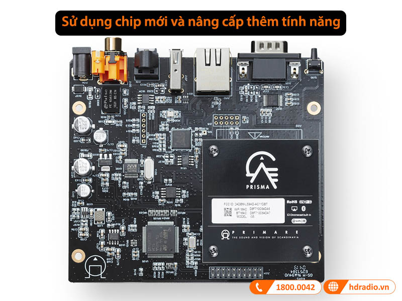sử dụng CHIP mới và nâng cấp thêm tính năng
