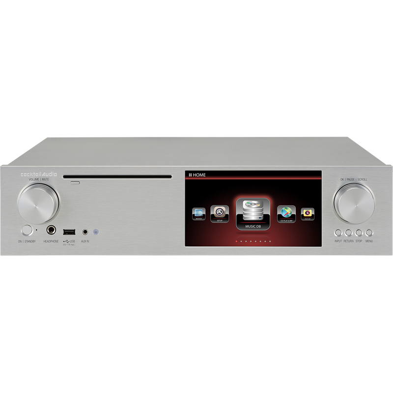 Music server + DAC + Amply Cocktail X35, Hỗ trợ quản lý nhạc số, WiFi, AirPlay