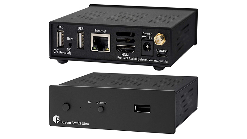 Thiết kế hai mặt thiết bị Stream Box S2 Ultra