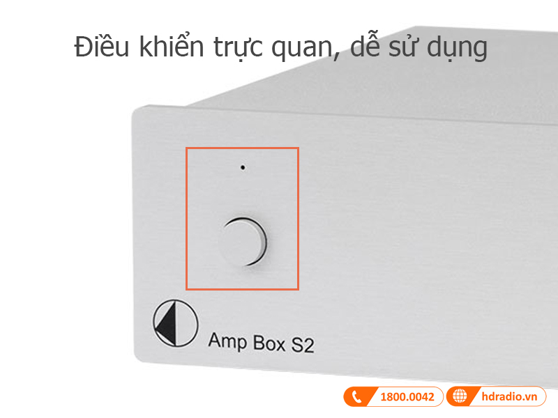 Dieu khien Pro-Ject Amp Box S2