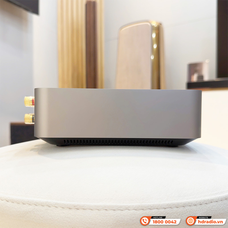 Amply WiiM Amp Pro, 2 kênh, 60W/kênh ở 8ohm 120W/CH ở 4ohm, DAC ESS ES9038Q2M, Network Streamer, Bluetooth-5