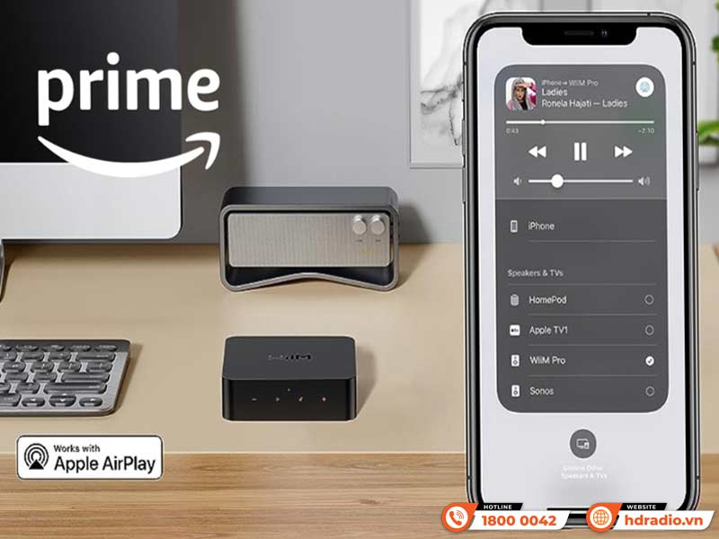 Airplay Music Streamer WiiM Pro Plus