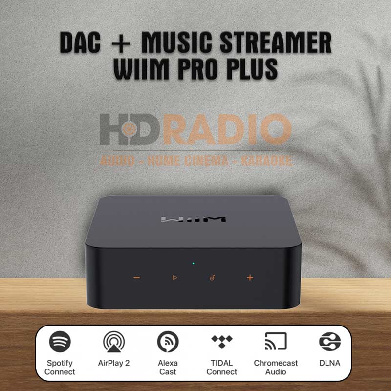 Tính năng Music Streamer Wiim Pro Plus