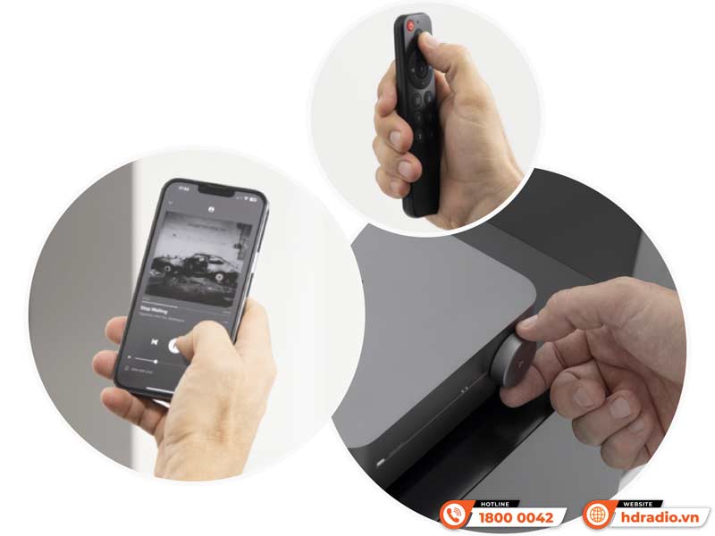 Điều khiển Network Streamer WiiM Amp