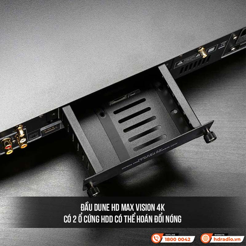 Đầu Dune HD Max Vision 4K, Android 9.0, Phát 4Kp60 HDR, 3D, Dolby Vision-8