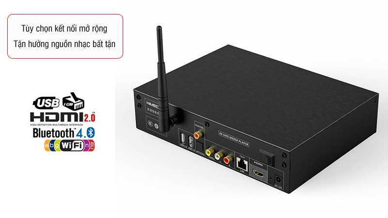 Cổng kết nối đầu 4K Himedia Q20