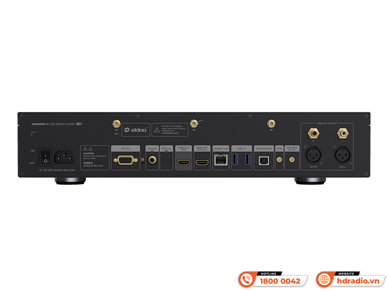 Đầu ZIDOO UHD8000