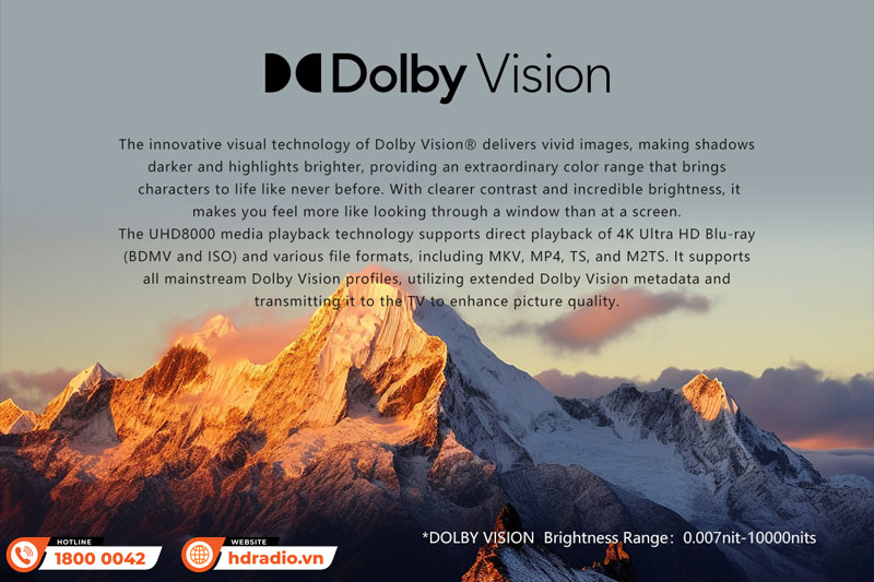 Đầu ZIDOO UHD8000