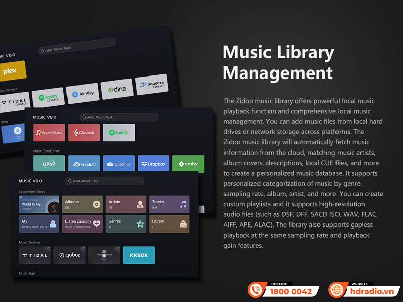 Đầu ZIDOO UHD8000