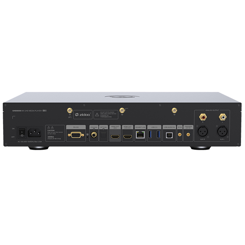 Đầu ZIDOO UHD8000 (8K, Android 11, Ram 8GB DDR4, Bluetooth 5.2, Wifi 6, HDR10, HDR10+, HLG, Dolby Vision, Android 11)-8