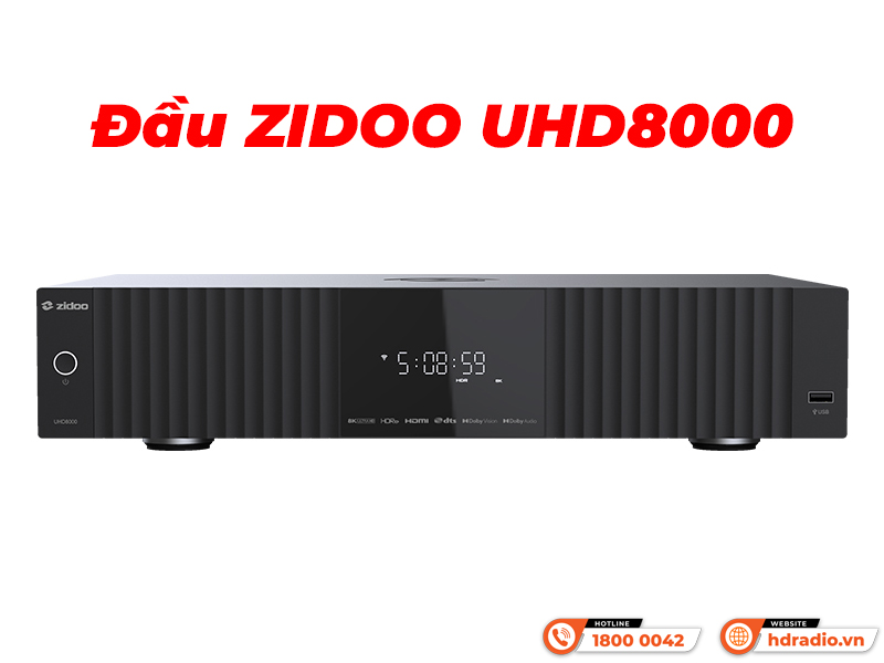 Đầu ZIDOO UHD8000