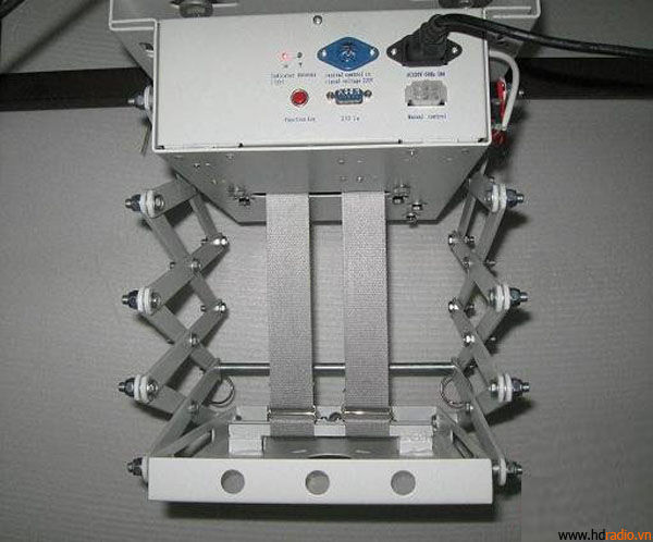 Giá treo máy chiếu điện tử ECM10 khi thả xuống