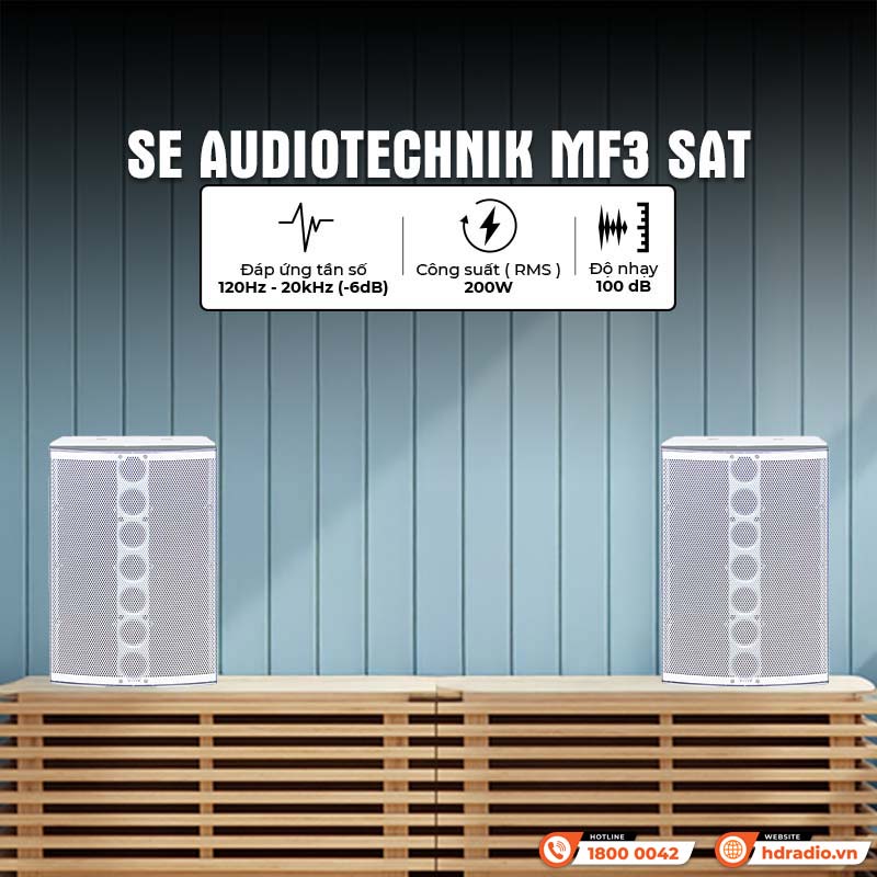 Loa SE AudioTechnik MF3 SAT