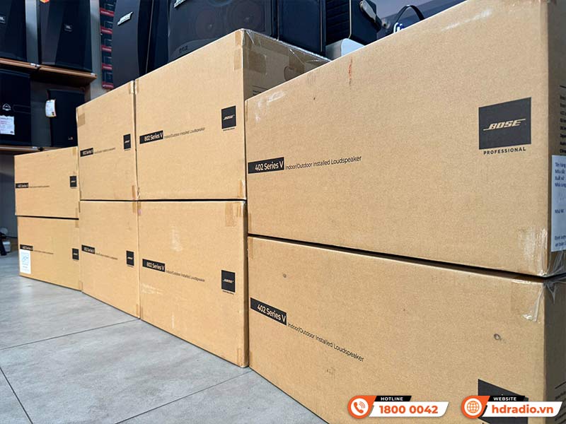 Loa Bose 402 Seri V chính hãng, Bass 11,25cm x4, 120W-8