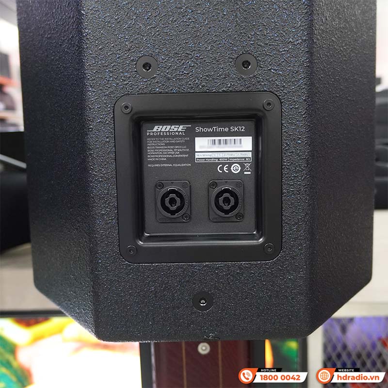Loa Bose ShowTime SK12, Bass 30 cm, Công suất 600W RMS/2400W PEAK (45Hz - 20kHz), NL4, Công Nghệ EMB2S Độc Quyền-7