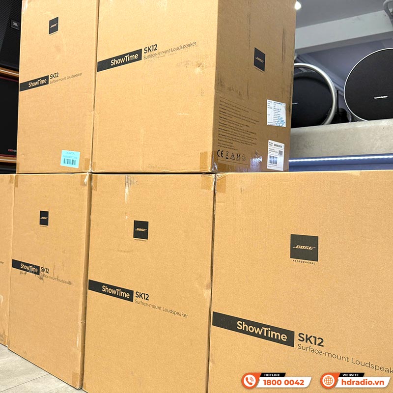 Loa Bose ShowTime SK12, Bass 30 cm, Công suất 600W RMS/2400W PEAK (45Hz - 20kHz), NL4, Công Nghệ EMB2S Độc Quyền-2