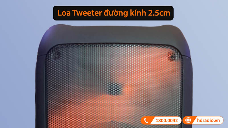 loa tweeter đường kính 2.5cm