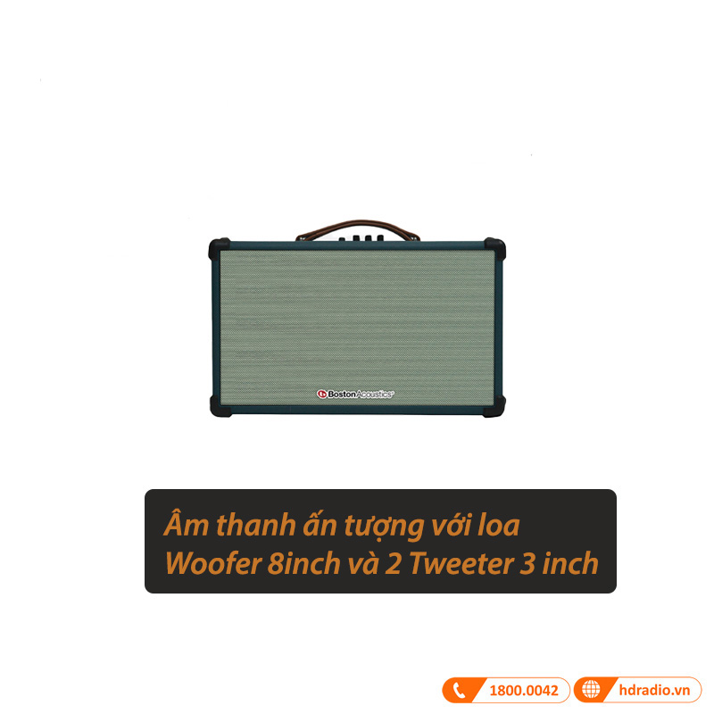 âm thanh đột phá của Boston Acoustics HB8