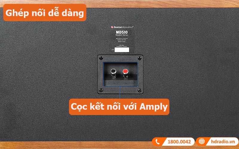 Loa Boston Acoustics MD510 ghép nối dễ dàng 