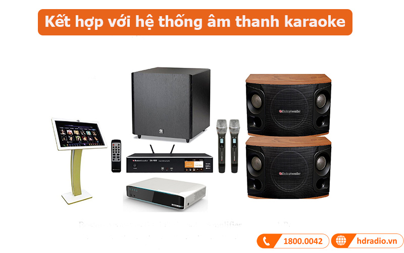 Loa Boston Acoustics MD510 ứng dụng thực tế 