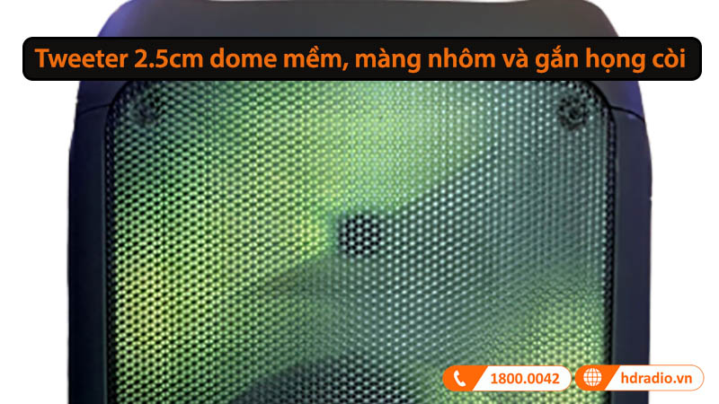 loa tweeter đường kính 2.5cm