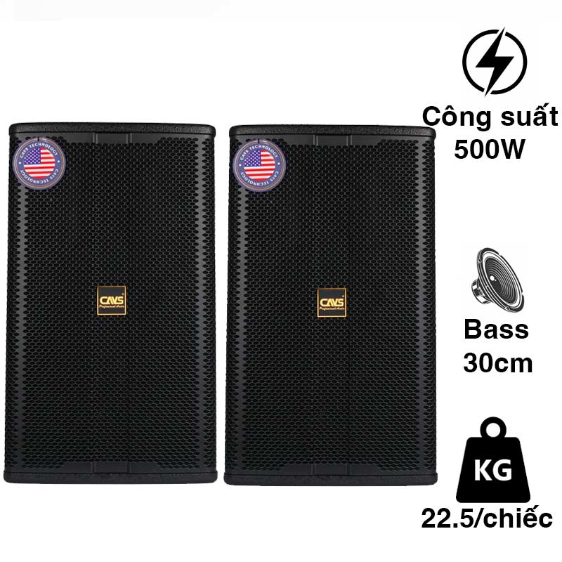 Loa CAVS AF12 Lite, Bass 30cm, 500W