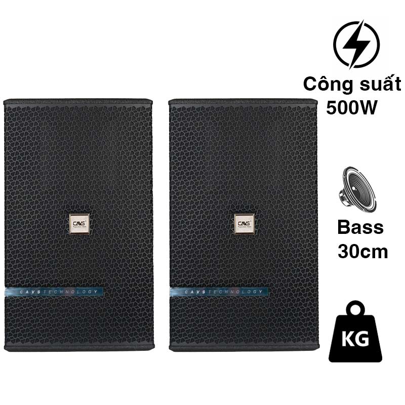 Loa CAVS G12, Bass 30cm, 500W