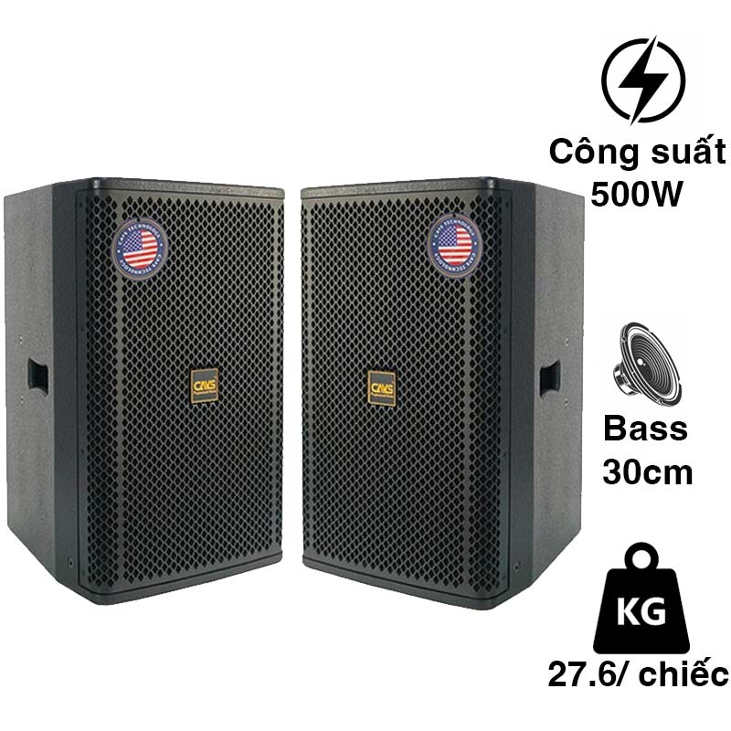Loa CAVS P12 Plus, Bass 30cm, 500W