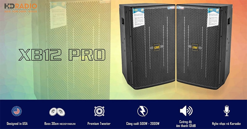 Loa Full CAVS XB12 Pro