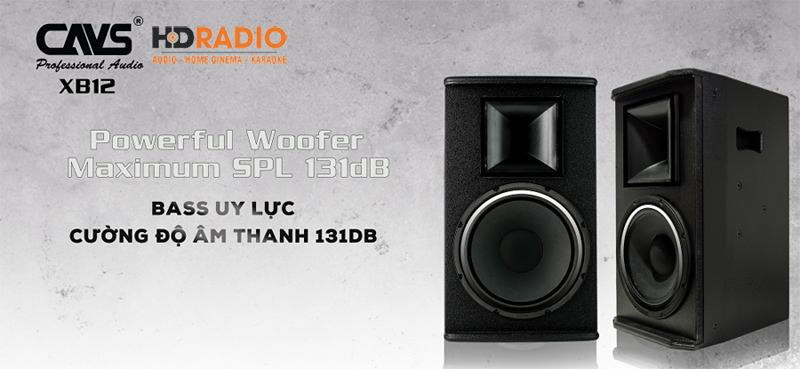 Loa Full CAVS XB12 Pro