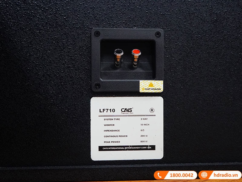 ảnh thực tế loa CAVS LF710 