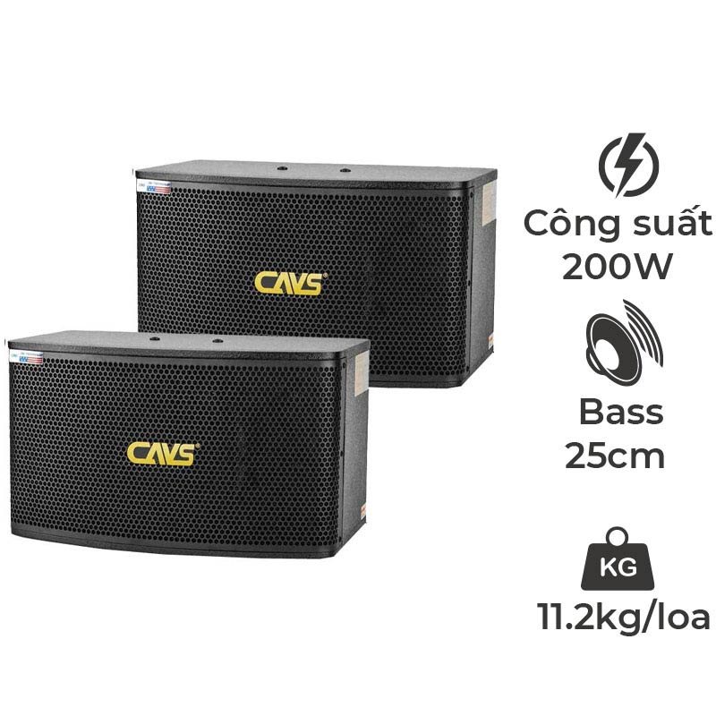 Loa CAVS LF710, Bass 25cm, Công Suất 200W